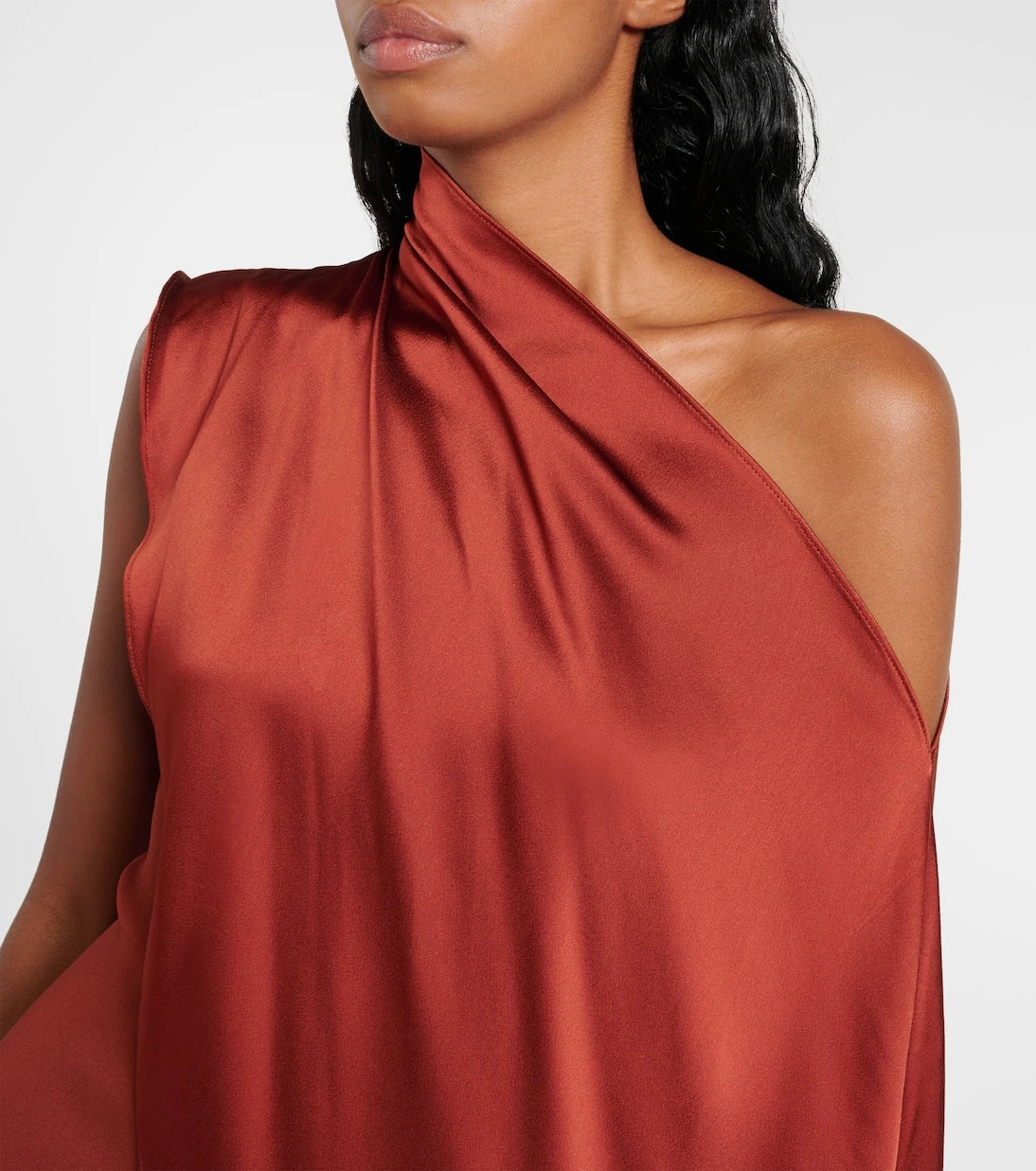 Taller Marmo - Berenson fringed one-shoulder gown