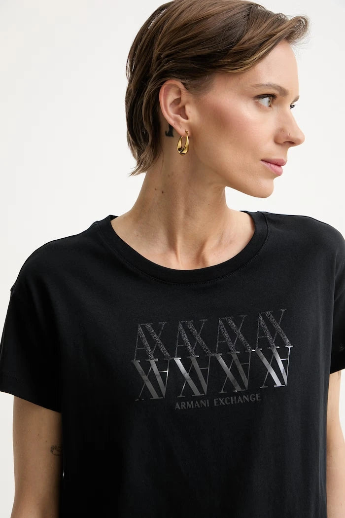 Armani Exchange тениска дамска от памук