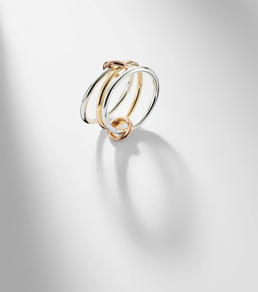 Spinelli Kilcollin - Solarium 18kt gold and sterling silver ring