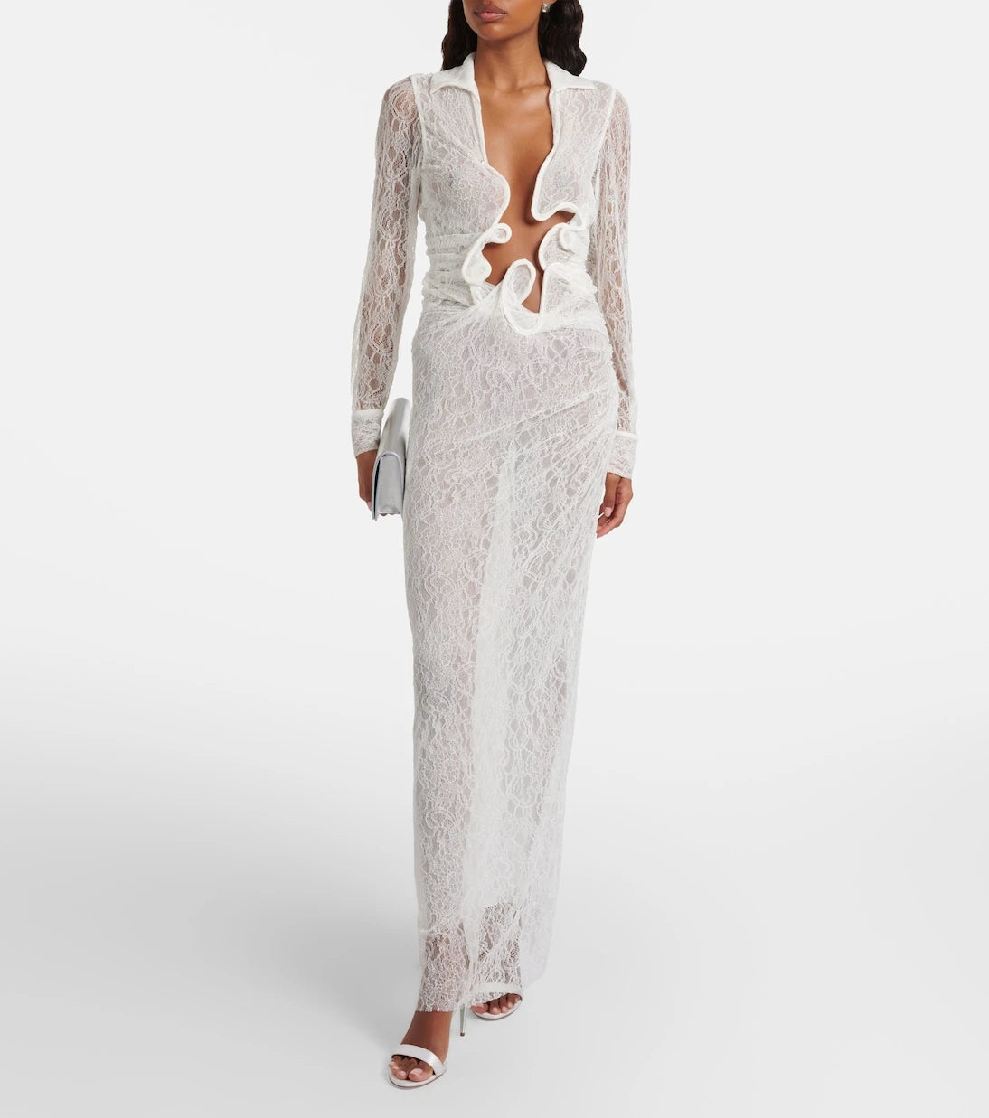 Christopher Esber - Venus sheer lace gown