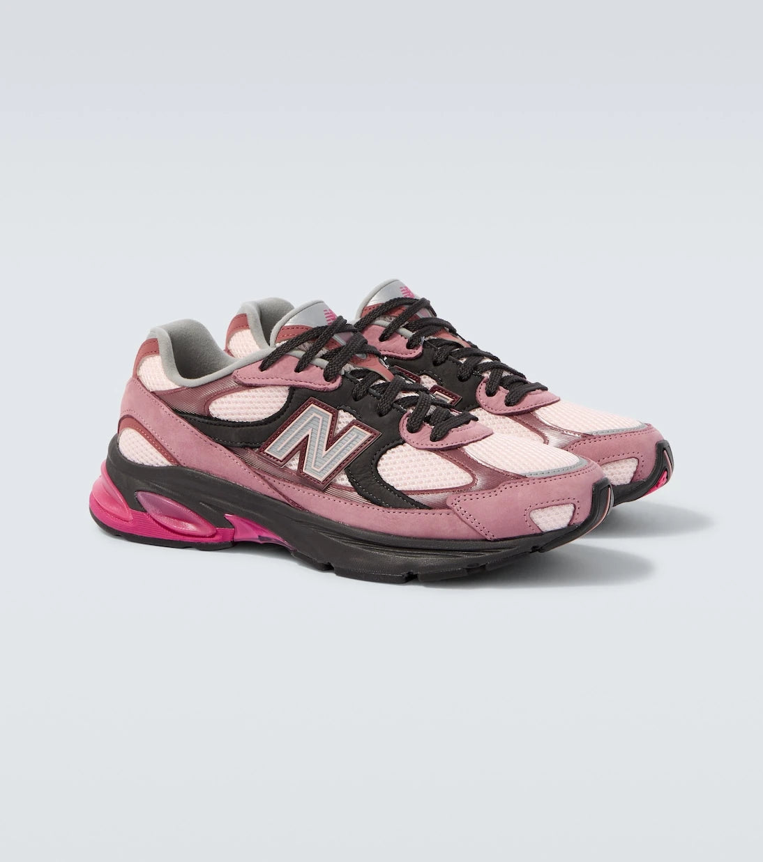 New Balance - حذاء رياضي ABZORB 2010 مزين بالجلد السويدي