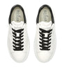 White Leather Allaciato Sneakers