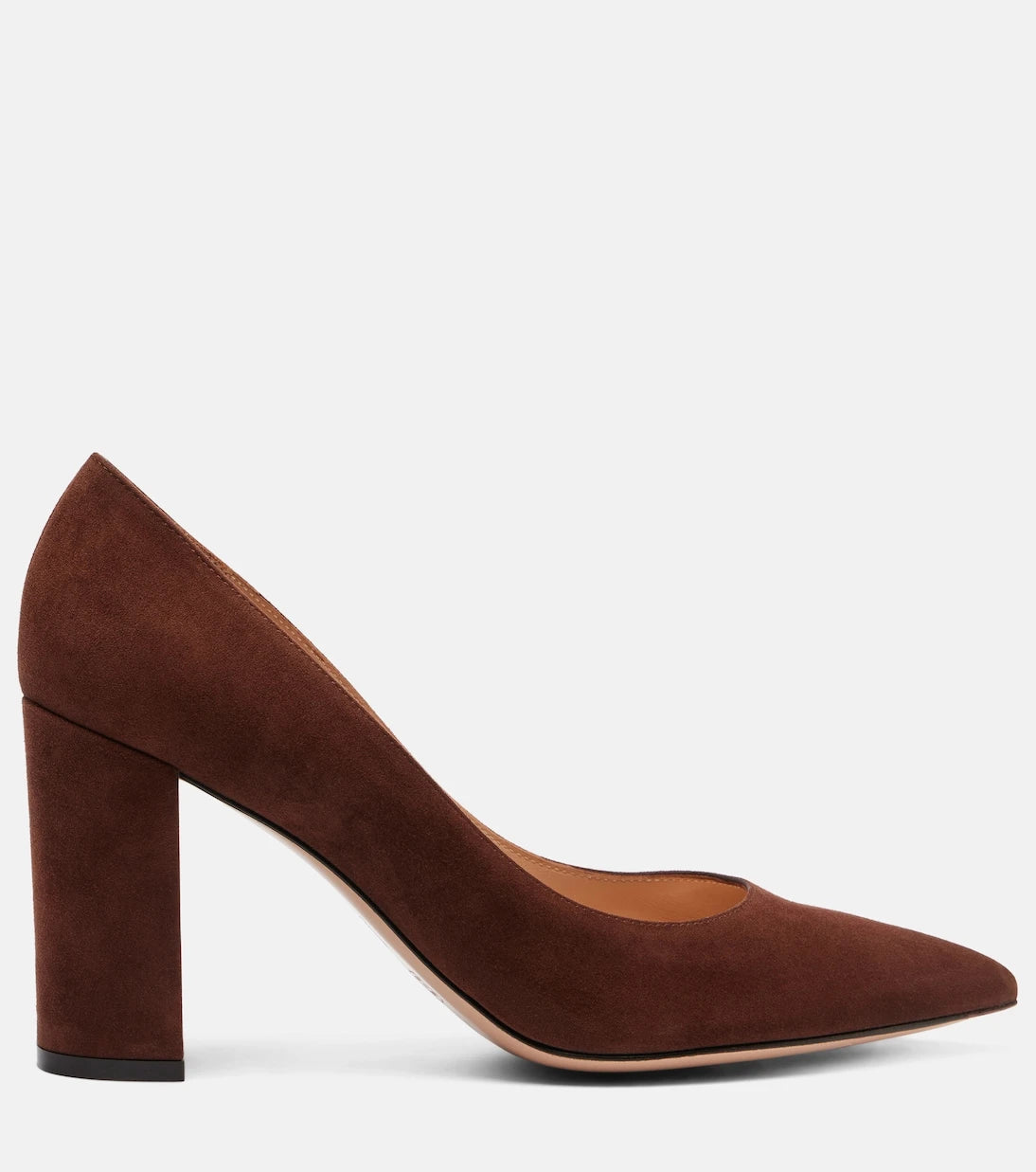 Gianvito Rossi - Piper 85 suede pumps