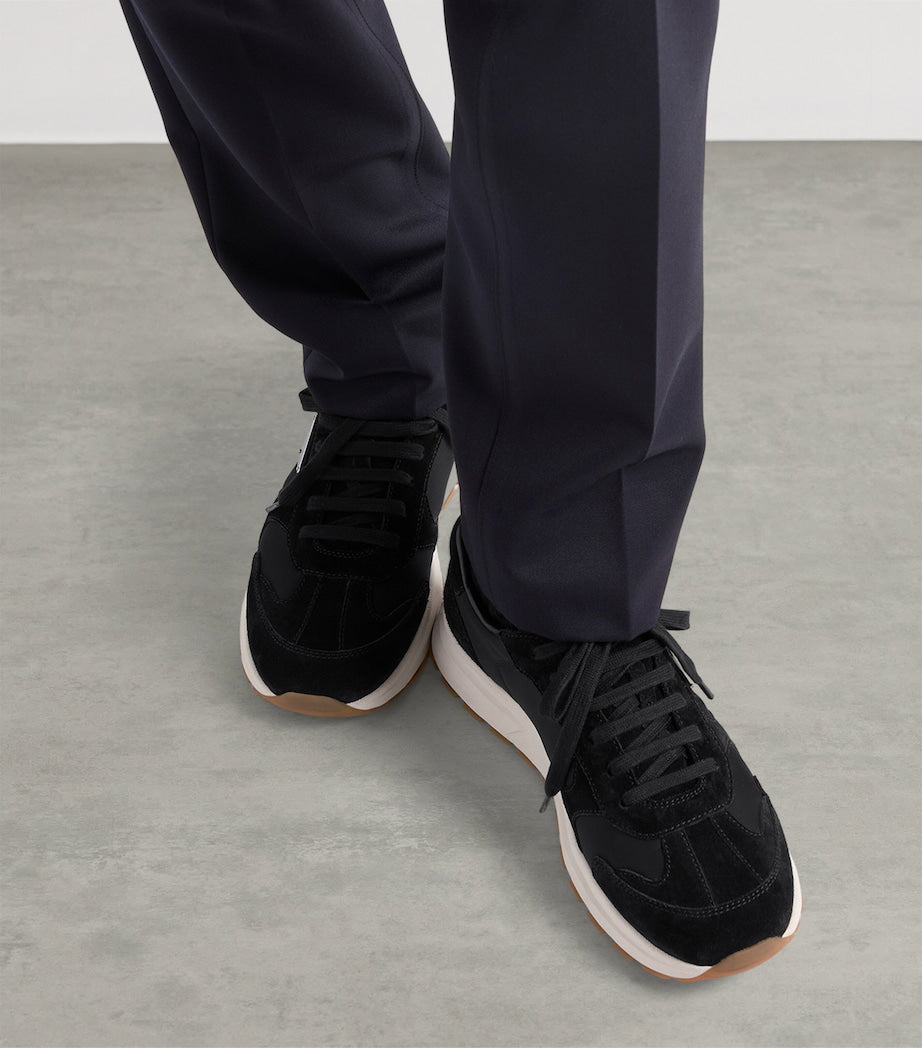 Prada Re-Nylon and Suede Prax 2.0 Sneakers