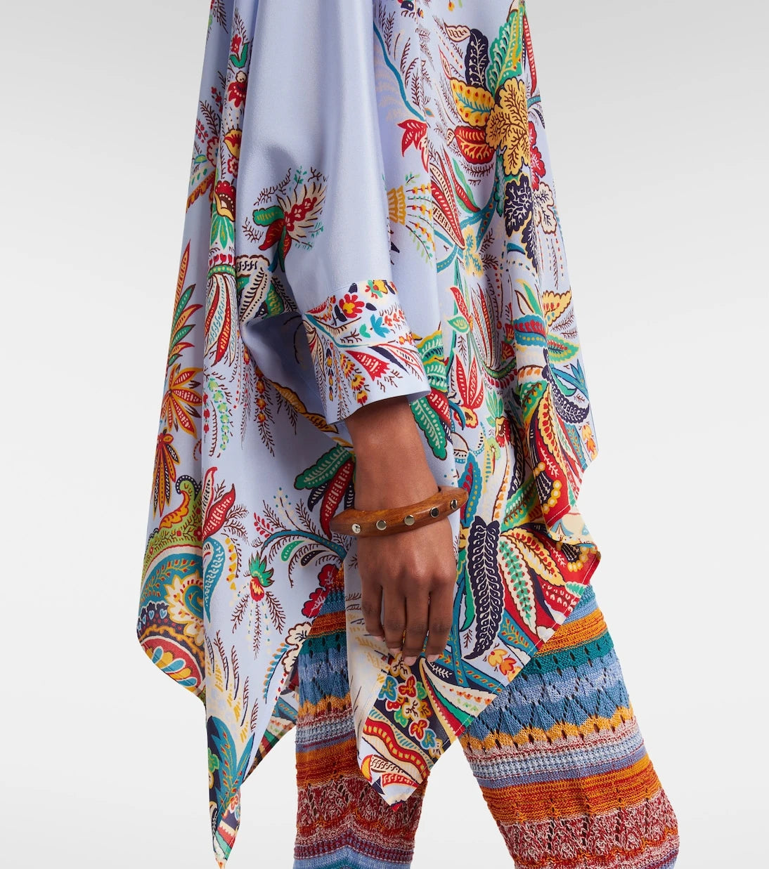 Etro - Floral silk blouse
