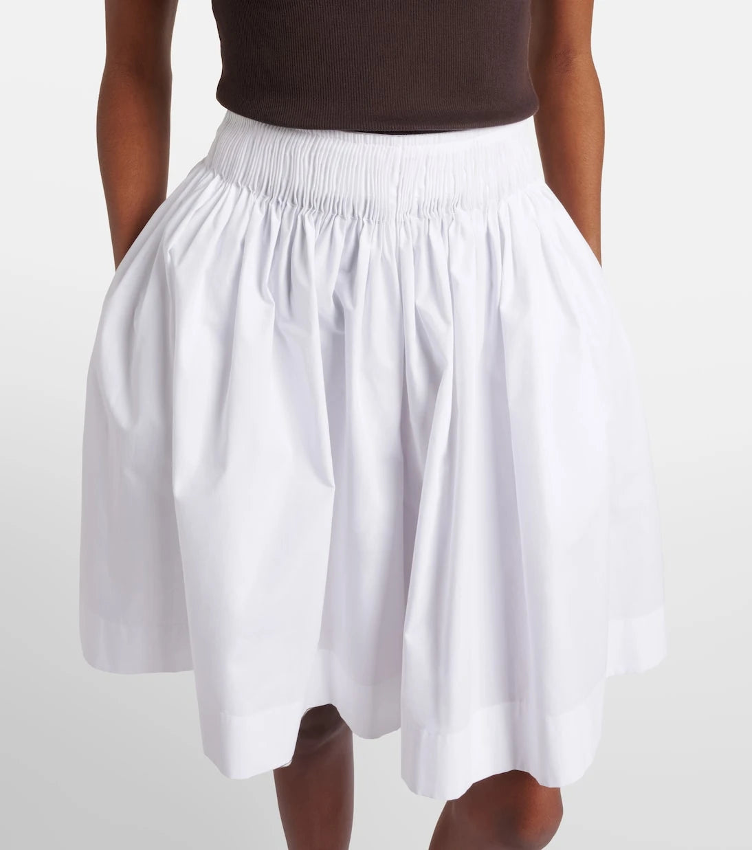 Joseph - Aissa cotton poplin Bermuda shorts