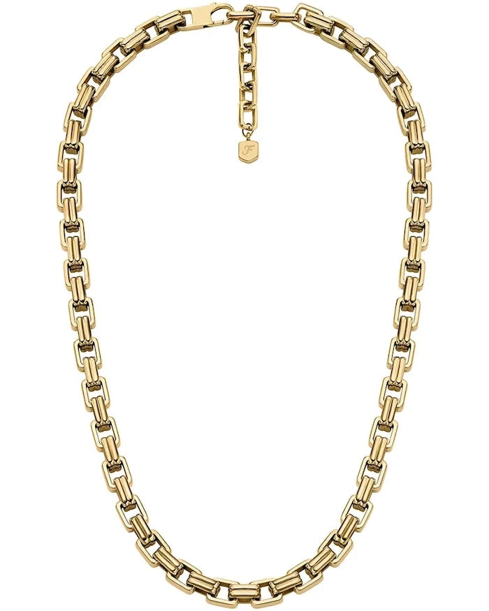 Fossil колие дамско от медицинска стомана Raquel