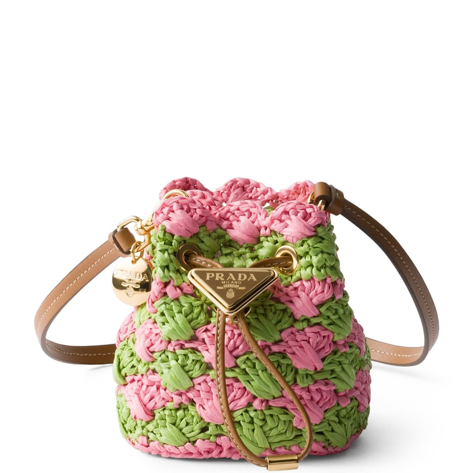 Pink Mini Crochet Pouch
