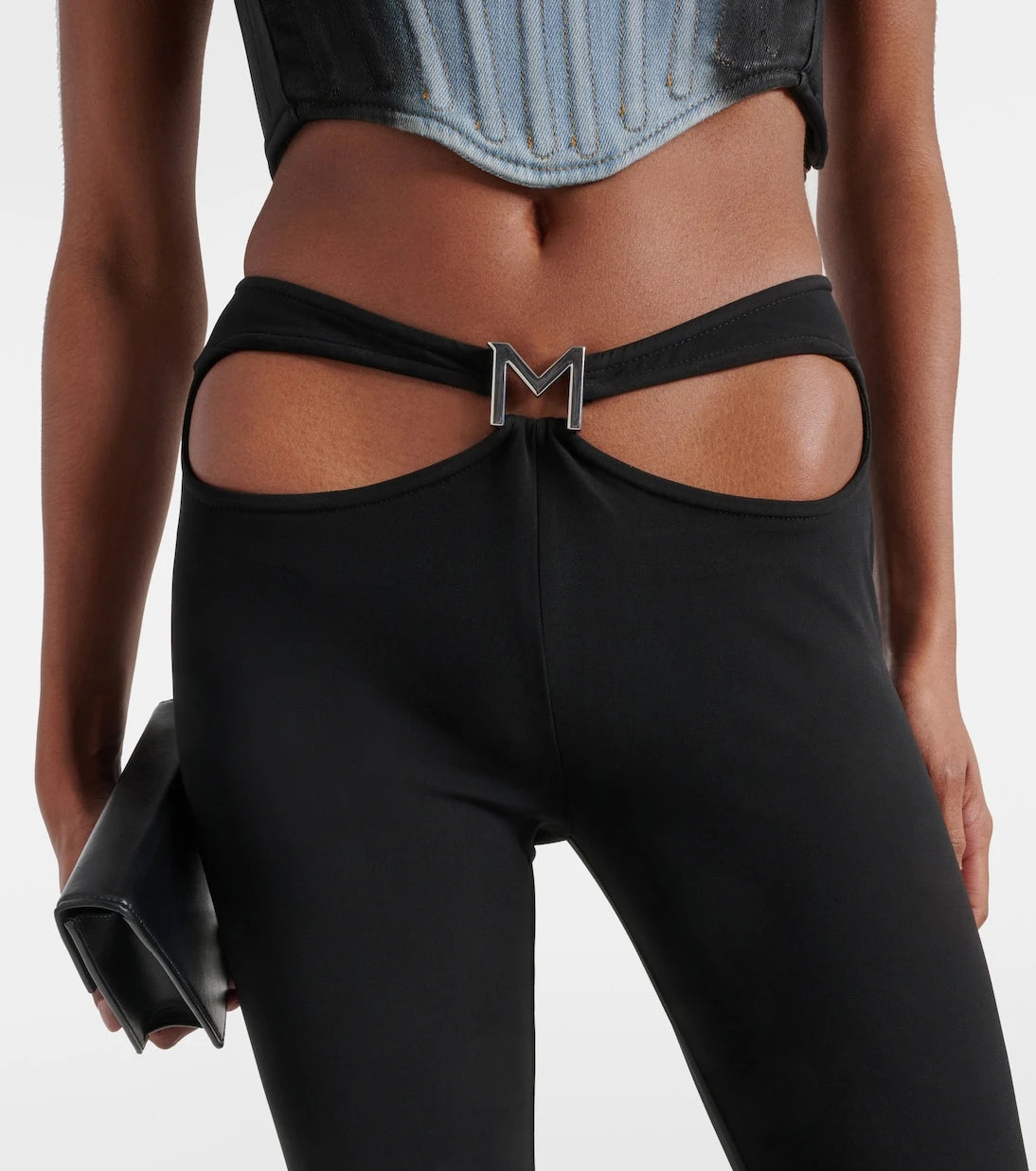 Mugler - Cutout leggings