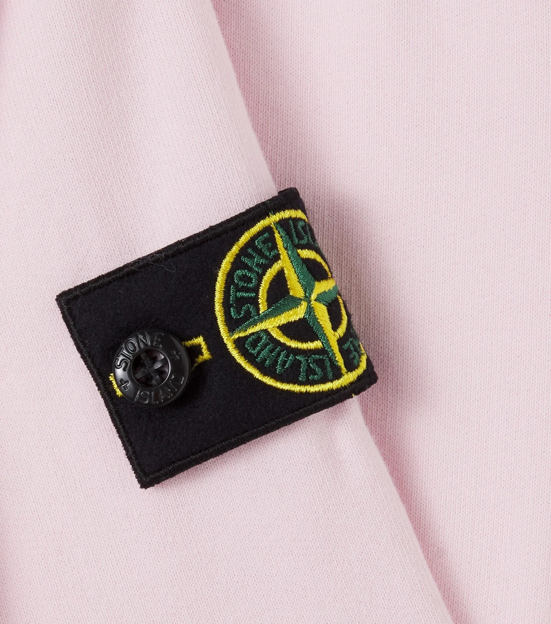 Stone Island Junior - Compass cotton jersey hoodie