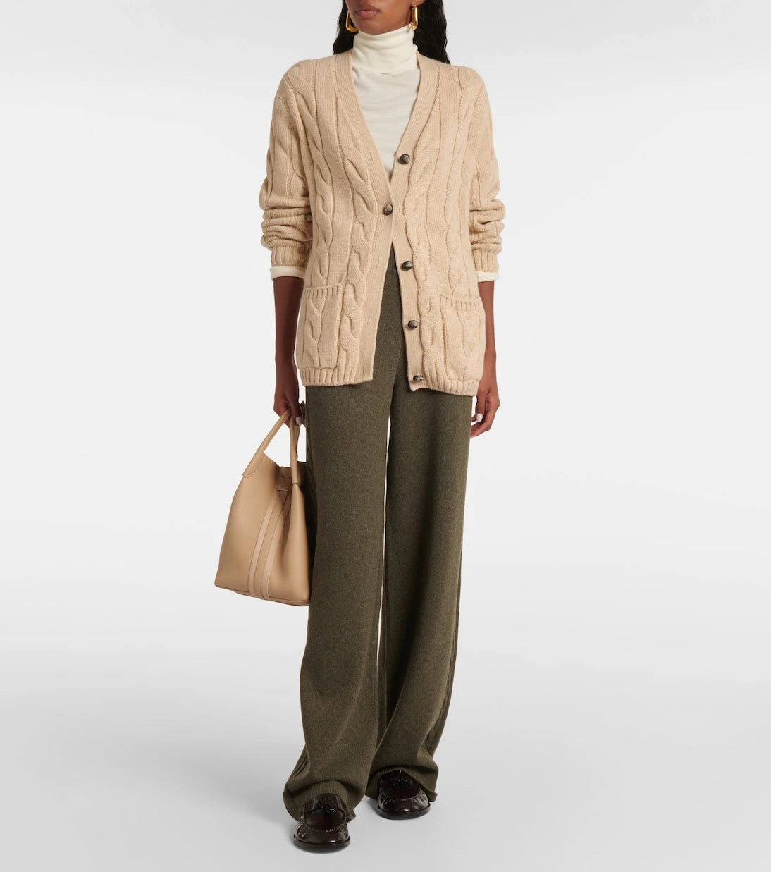 Loro Piana - Napier cashmere cardigan