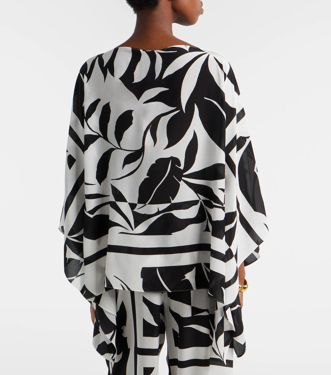 Max Mara - Ambuto printed silk blouse