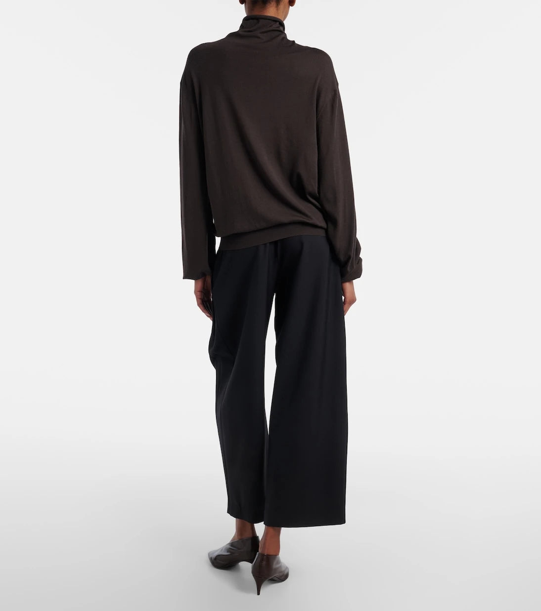 Khaite - Roma virgin wool wide-leg pants
