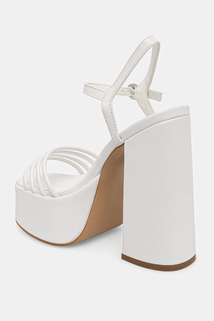 Koi Footwear платформalı kalın topuklu sandaletler Cosette Strappy Heels