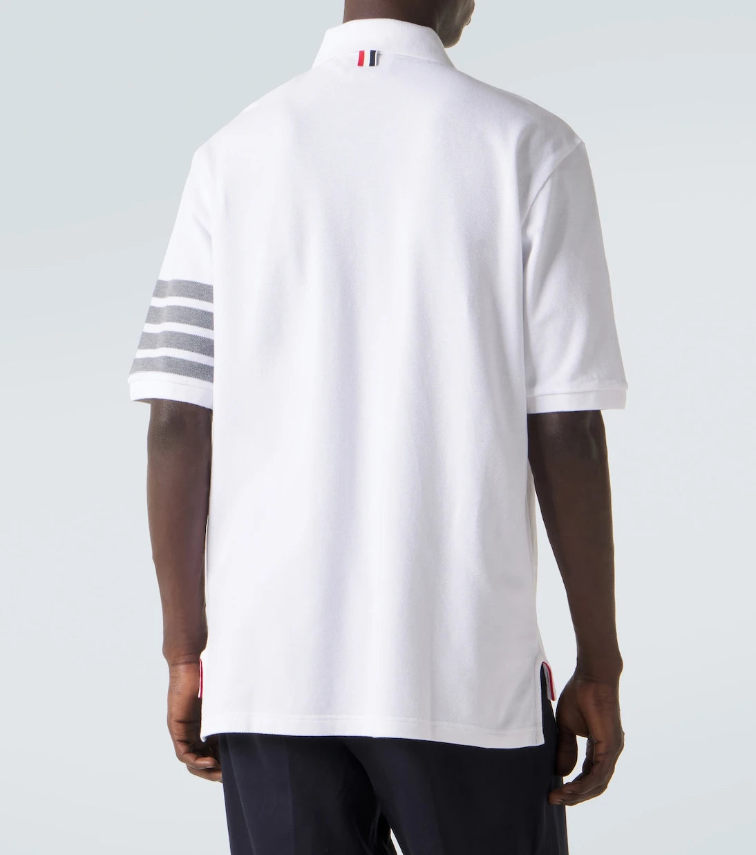 Thom Browne - 4-Bar cotton polo shirt