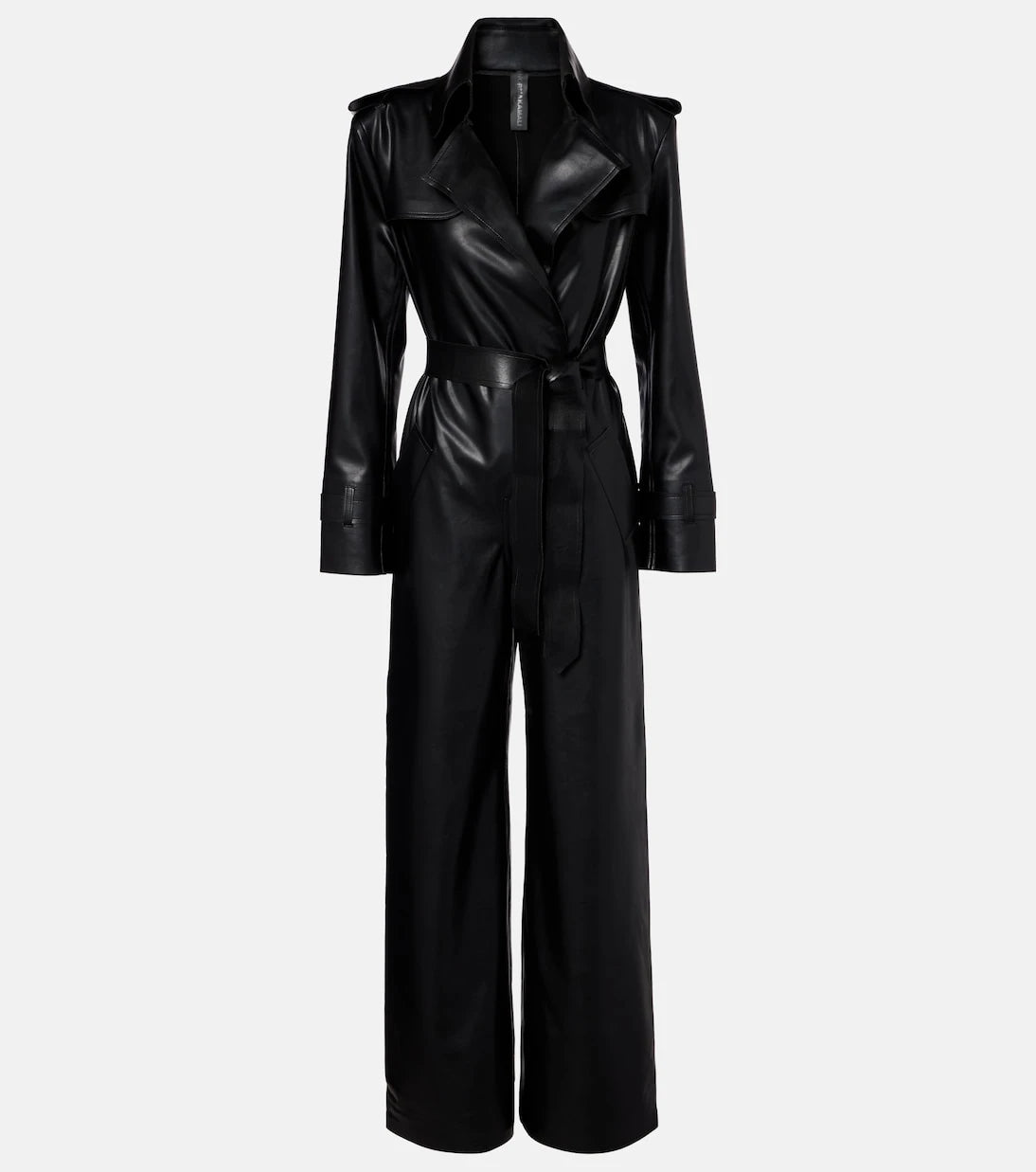 Norma Kamali - Belted jumpsuit