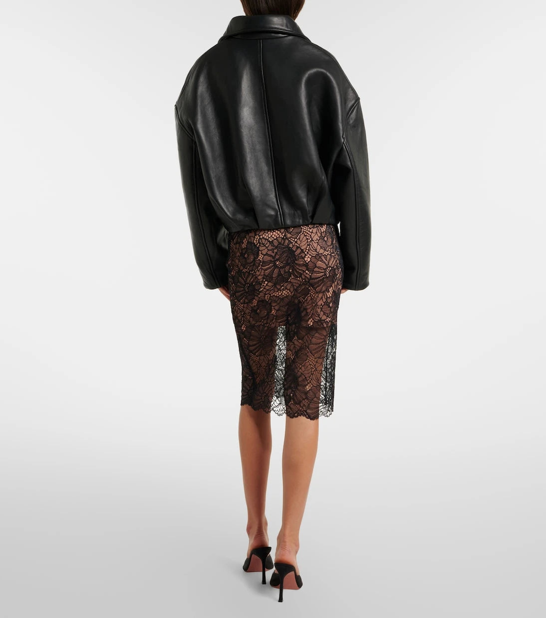 Rotate - Lace midi skirt