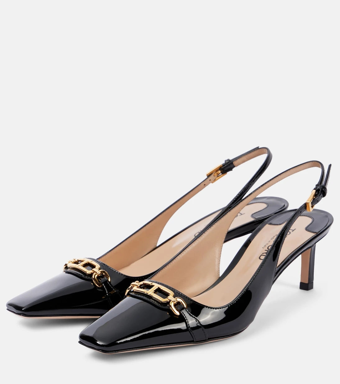 Tom Ford - Whitney 55 patent leather slingback pumps