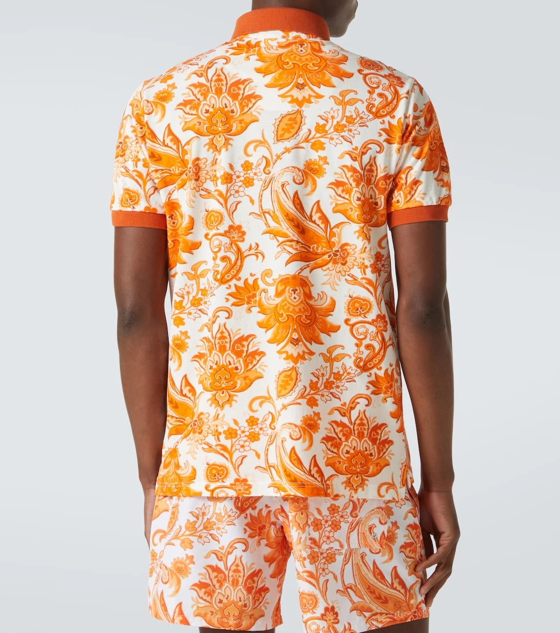 Etro - Paisley cotton polo shirt