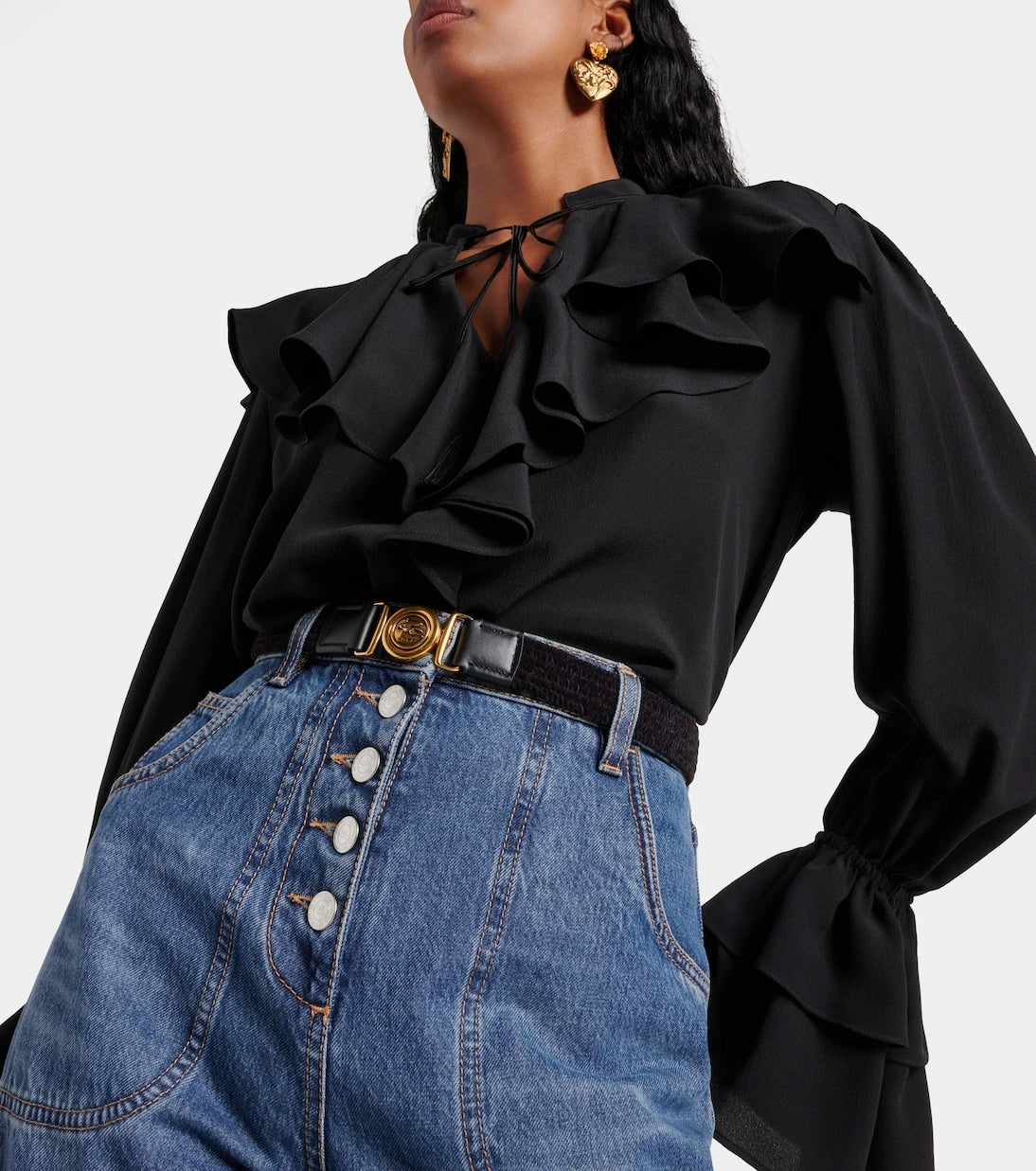 Etro - حزام بيجاسو المنسوج
