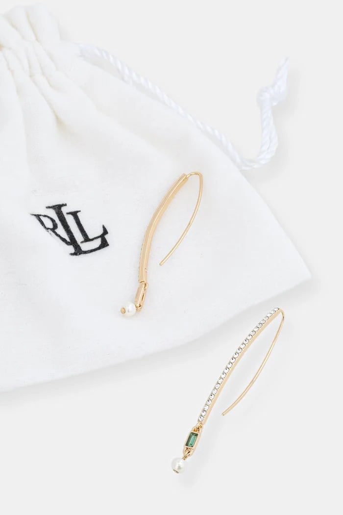 Lauren Ralph Lauren kadın küpesi, zirkonlu EMMYLOU