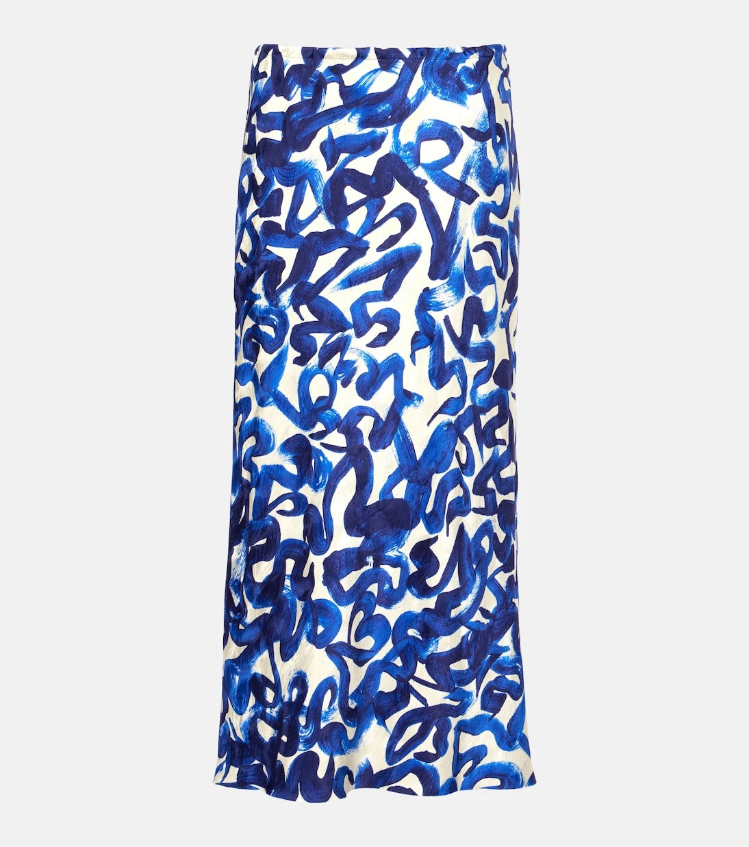Dries Van Noten - Printed midi skirt