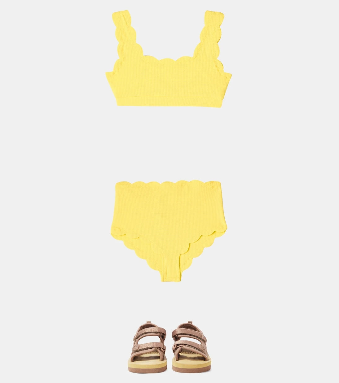 Marysia Bumby - Palm Springs scalloped bikini top