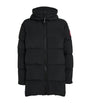 Canada Goose Grey Macmillan Hooded Puffer Jacket