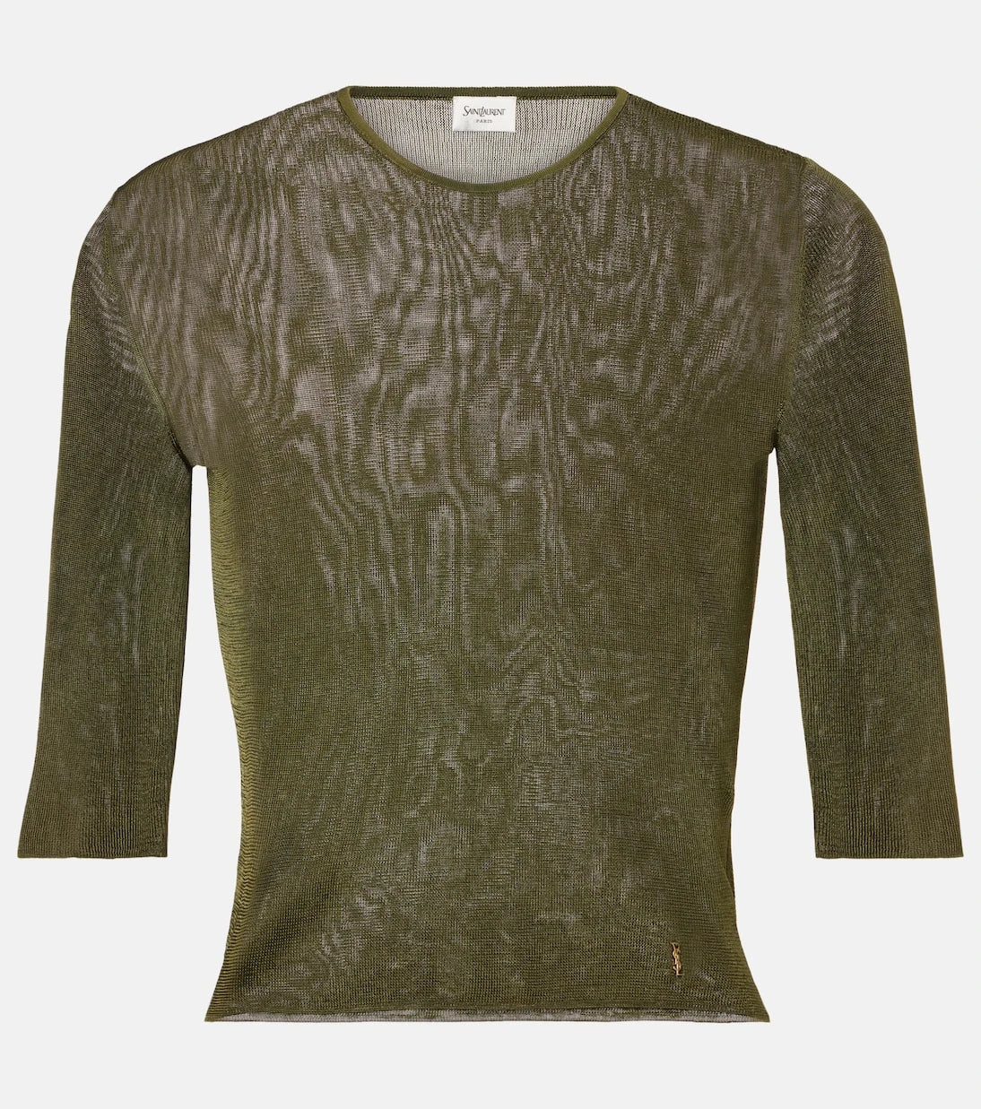 Saint Laurent - Cassandre knitted top