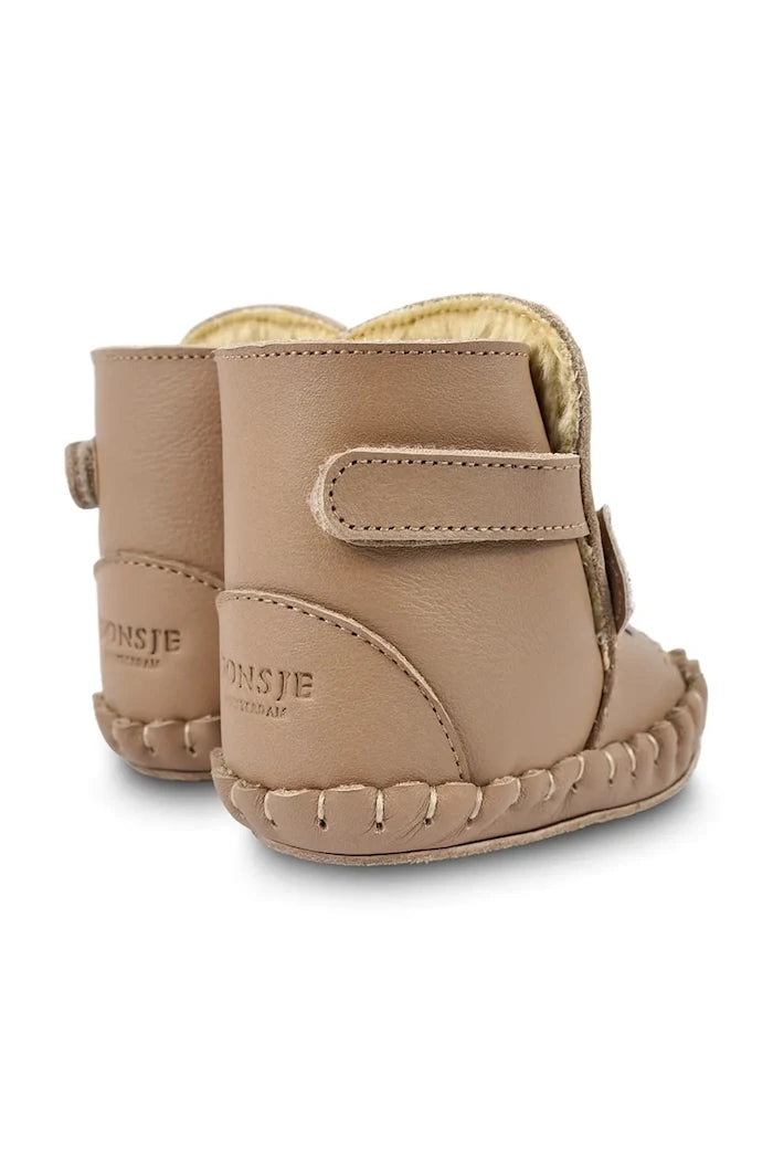 Donsje Kapi Exclusive Booties Mouse Bebek Deri Ayakkabı