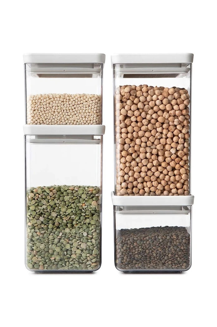 Kapaklı saklama kapları seti Brabantia Tasty+ (4 parça)