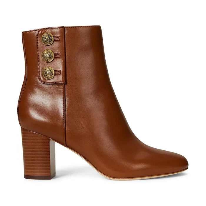 Lauren Ralph Lauren Kenndi Bt Hl Deri بوتlar
