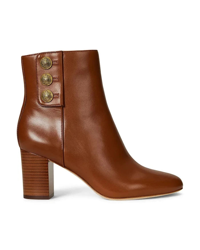 Lauren Ralph Lauren Kenndi Bt Hl Deri بوتlar