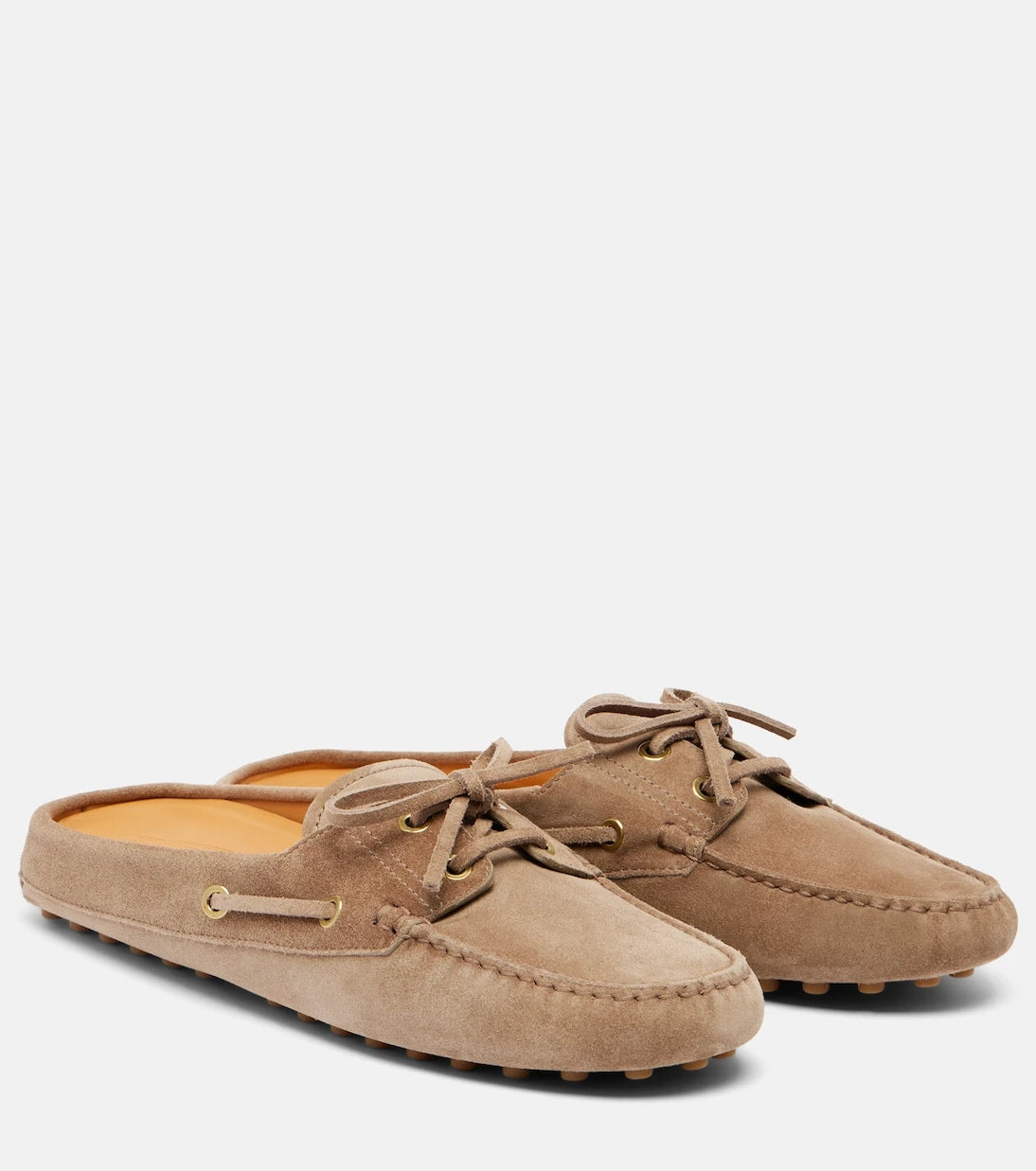 Tod's - حذاء شمواه سهل الارتداء