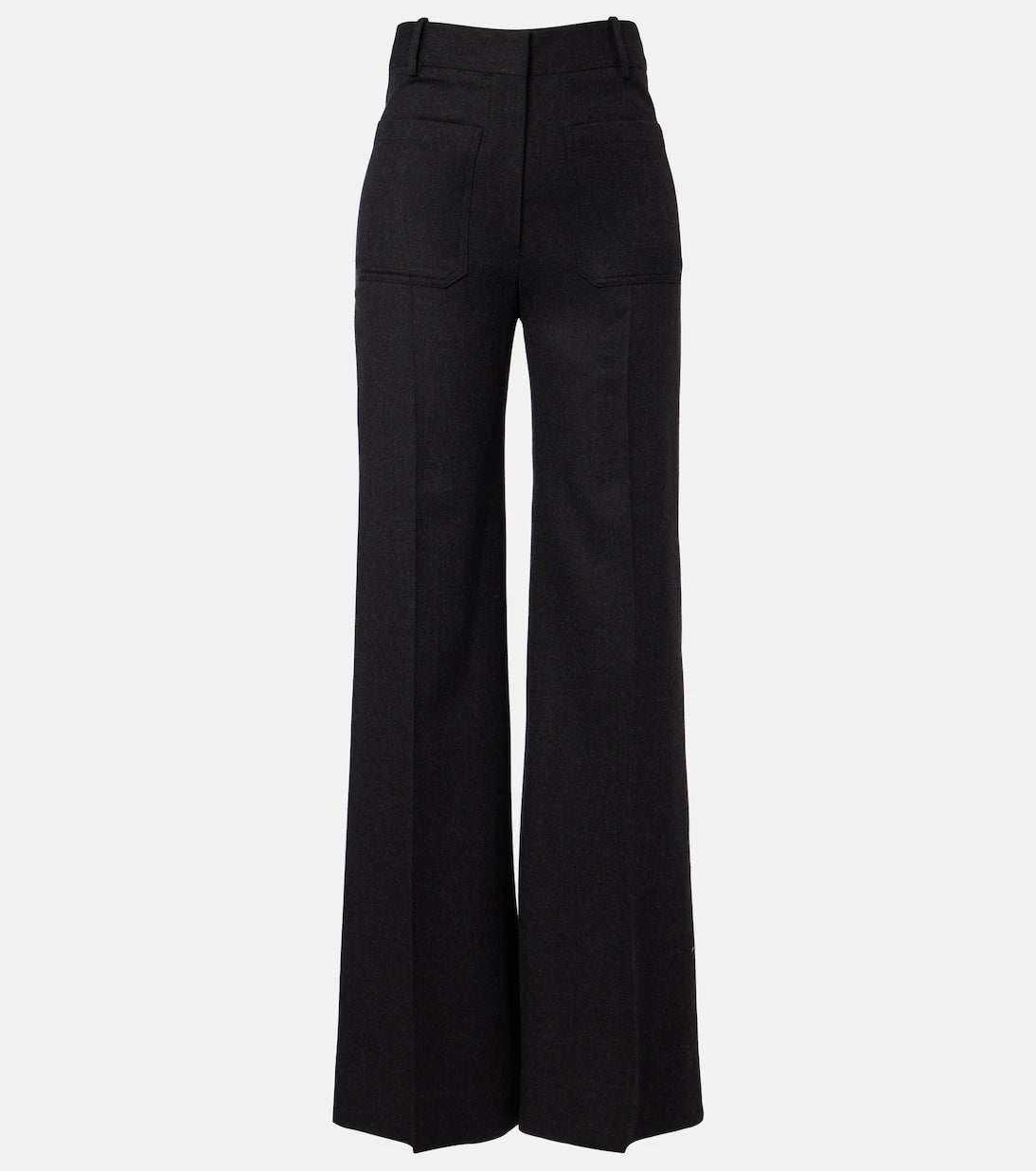 Victoria Beckham - Alina virgin wool flared pants