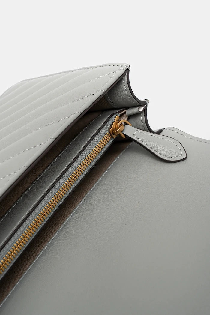 Pinko kadın deri crossbody çanta