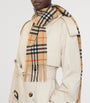 Cashmere Narrow Check Scarf