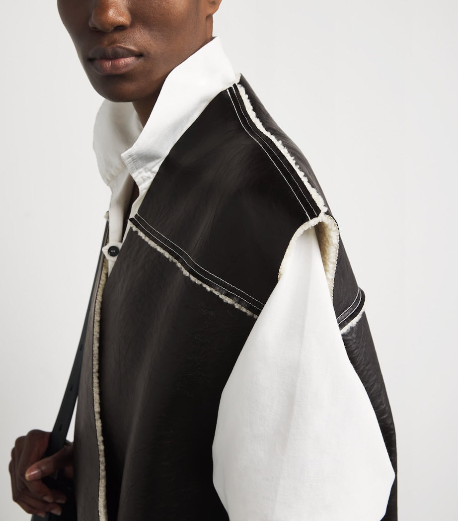 Reversible Oswald Long Vest