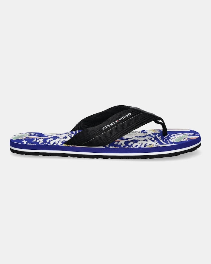 Tommy Hilfiger TH Surf Print Beach Sandal Terlik