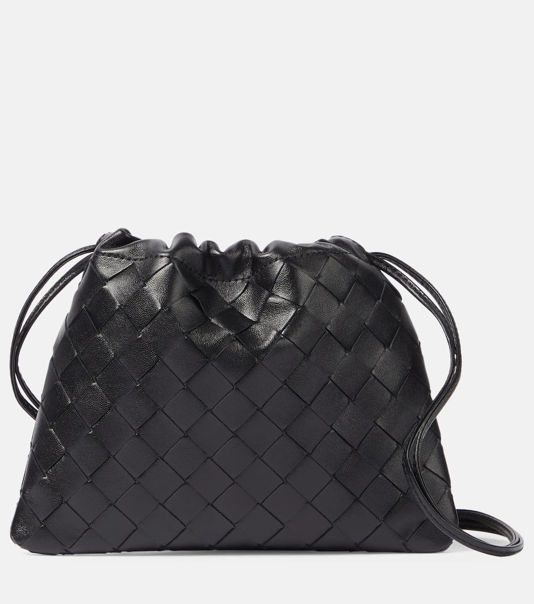 Bottega Veneta - Dustbag Küçük deri çapraz çanta