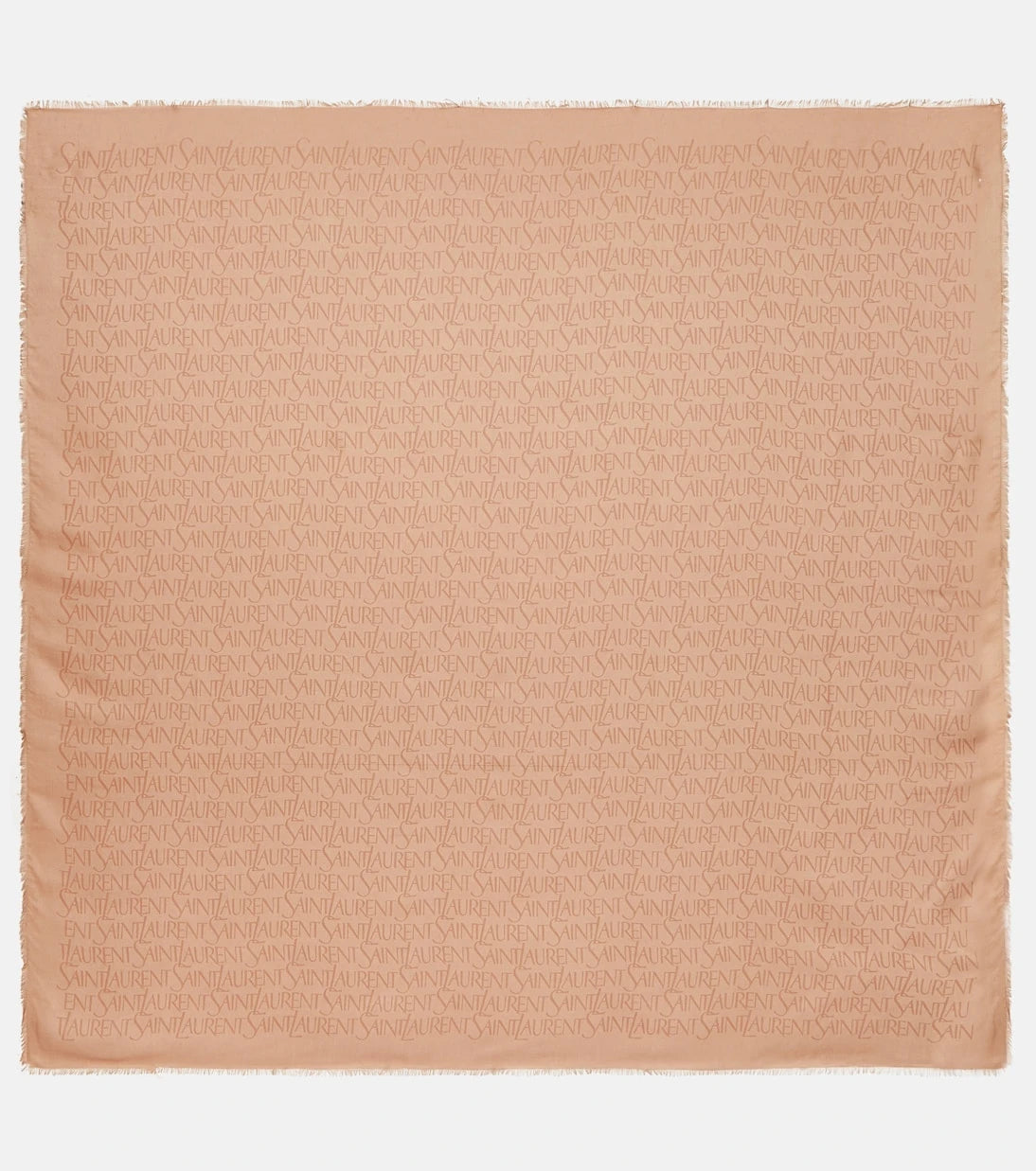 Saint Laurent - Printed modal and cashmere scarf