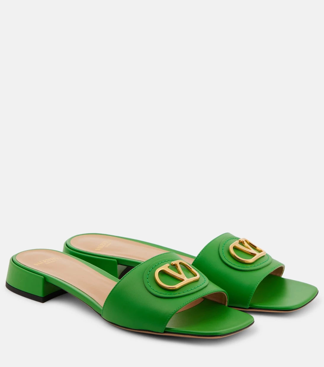 Valentino Garavani - VLogo Signature leather slides