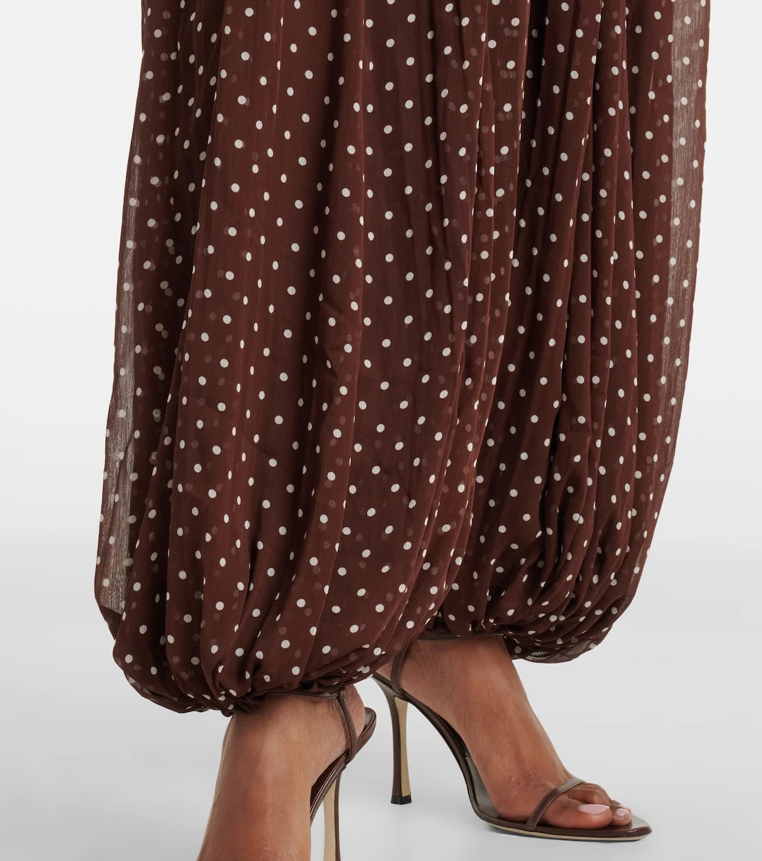 Rotate - Polka-dot chiffon jumpsuit