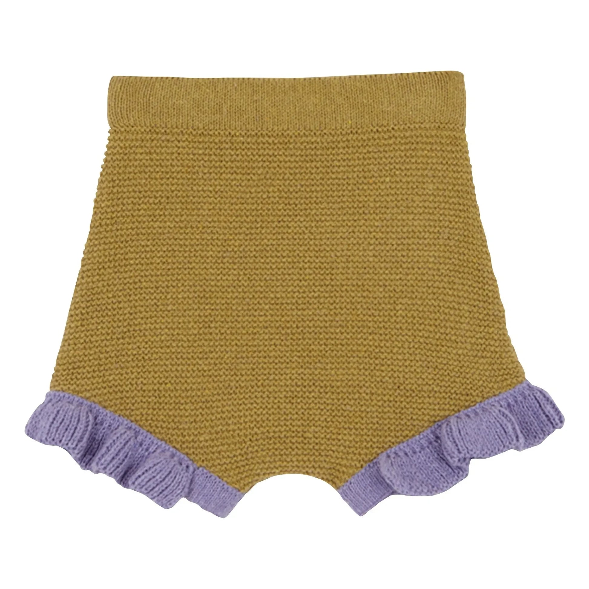 birinit - Ruffle Mesh Shorts | Yellow green