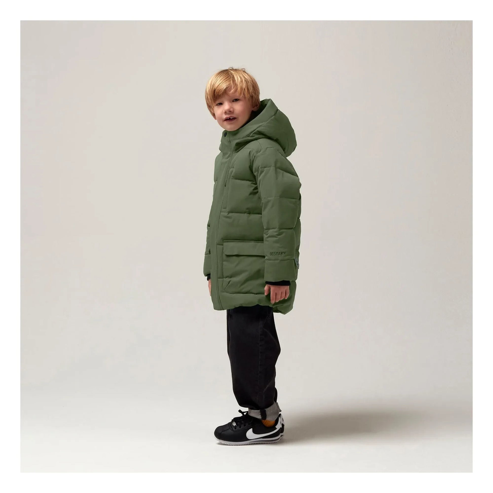 Gosoaky - Tiger Eye waterproof jacket | Khaki