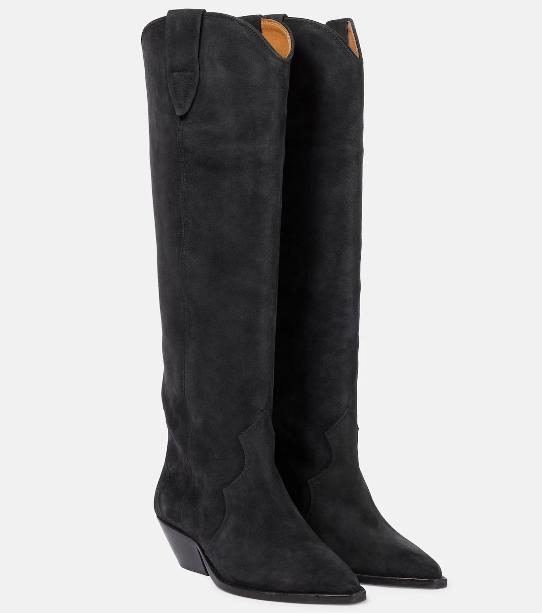 Isabel Marant - Denvee suede knee-high boots