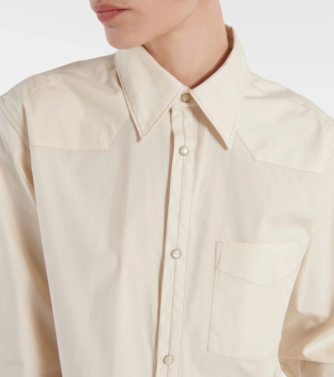 Lemaire - Cotton poplin shirt