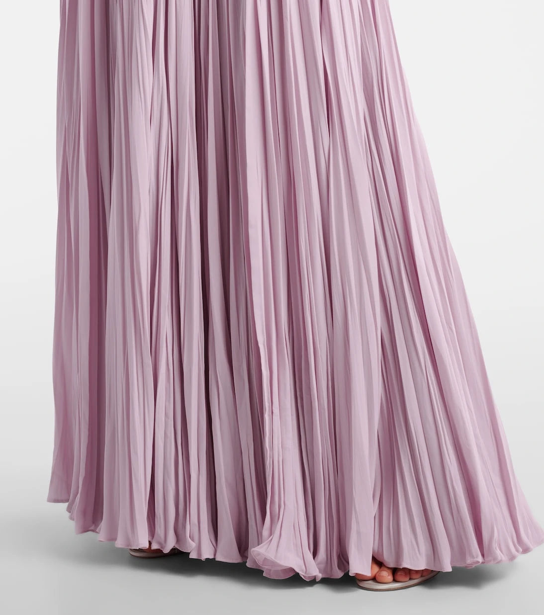 Marmar Halim - Ana crêpe and chiffon gown
