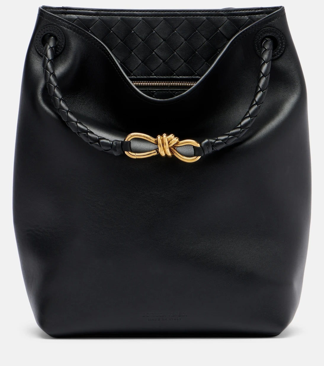 Bottega Veneta - حقيبة أنديامو دلو صغيرة من الجلد