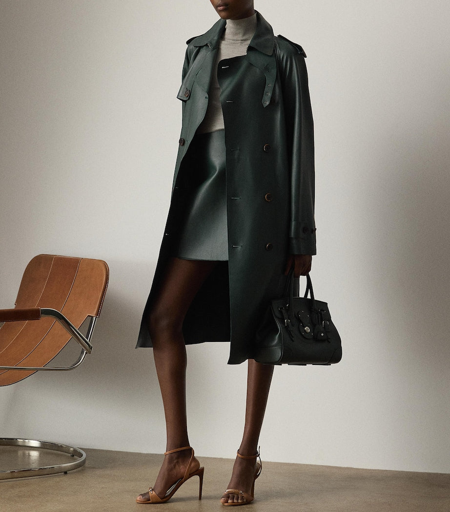 Lambskin Kyler Mini Skirt